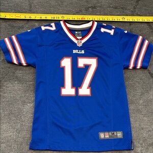 Josh Allen NFL Buffalo Bills Jersey size kids M (10/12) **Like New**